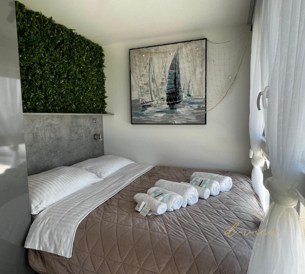 D-View Premium Mobile Home - Panoramic Seaview - 150 M From Beach, Free Parking Drage Exteriér fotografie