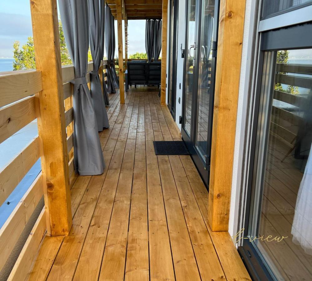 D-View Premium Mobile Home - Panoramic Seaview - 150 M From Beach, Free Parking Drage Exteriér fotografie