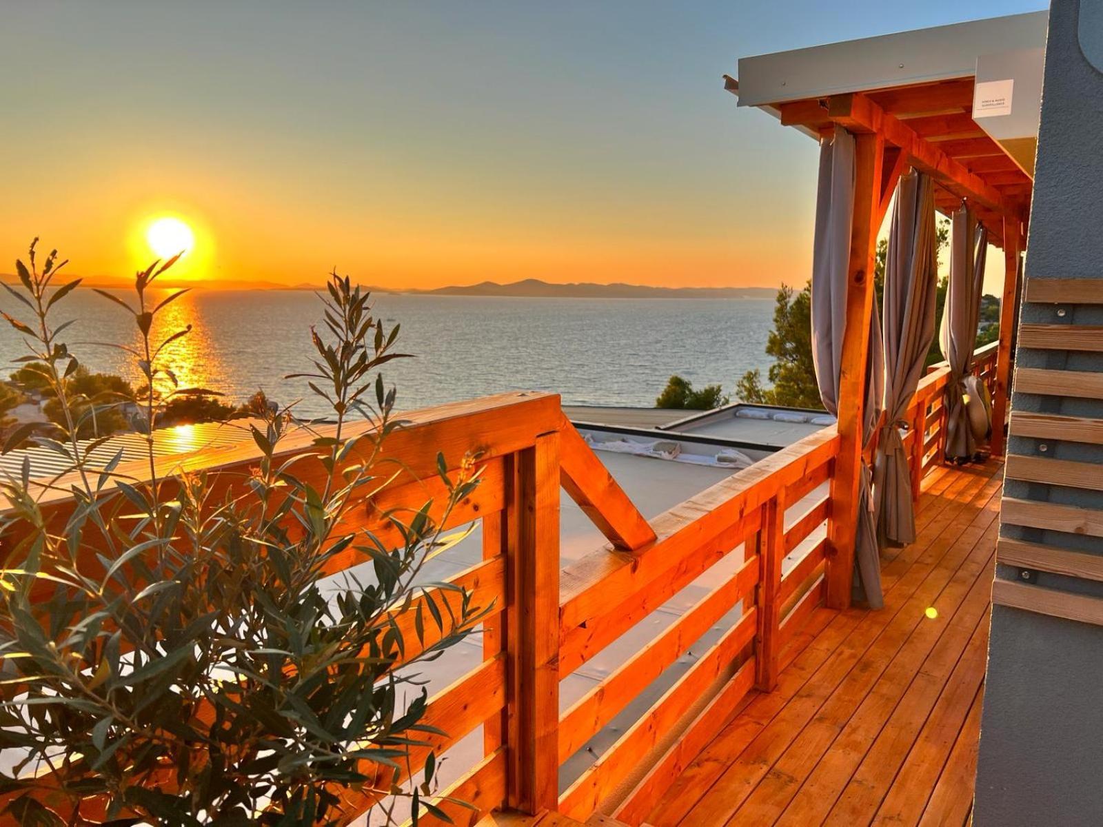 D-View Premium Mobile Home - Panoramic Seaview - 150 M From Beach, Free Parking Drage Exteriér fotografie