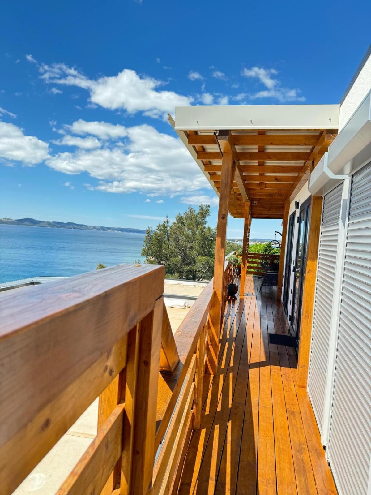 D-View Premium Mobile Home - Panoramic Seaview - 150 M From Beach, Free Parking Drage Exteriér fotografie